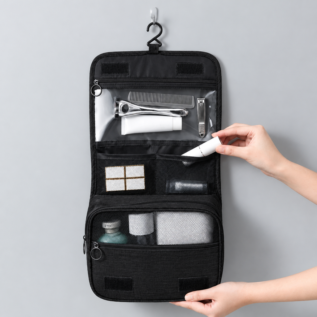 VOYAS Travel Toiletry Bag    Hanging Organizer