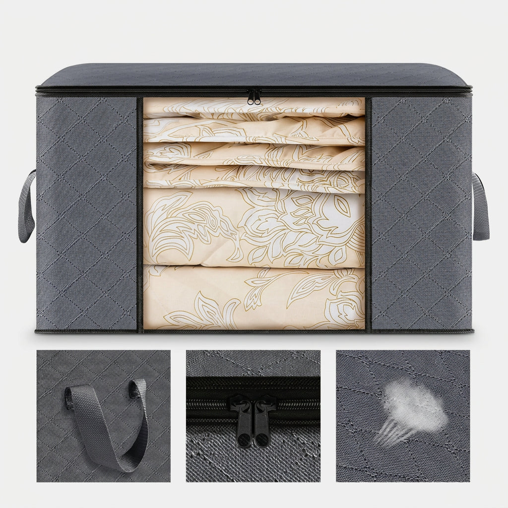 VOYAS Foldable Closet Storage Organizer
